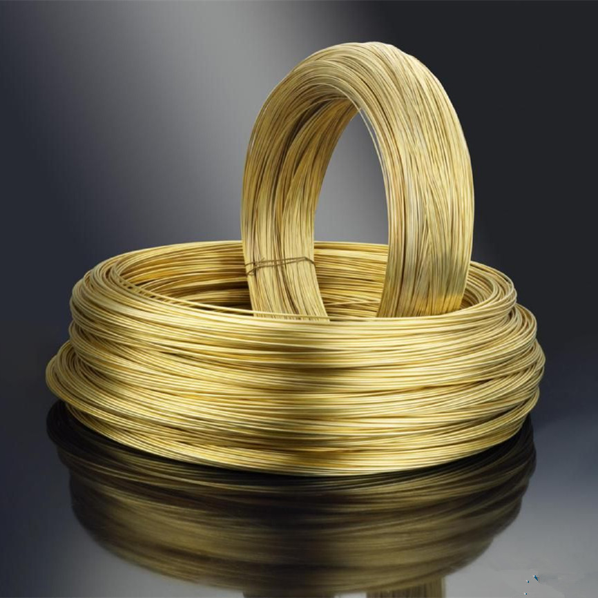 暢銷H63高導電導熱黃銅線，直徑1mm-15mm，黃銅線廠家圖片_高清圖_細節圖-深圳日菱金屬材料 -